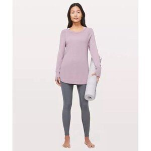 LULULEMON Hello‎ Aloe Pullover Women's Sweater Antoinette/Figue Size 4 athletic